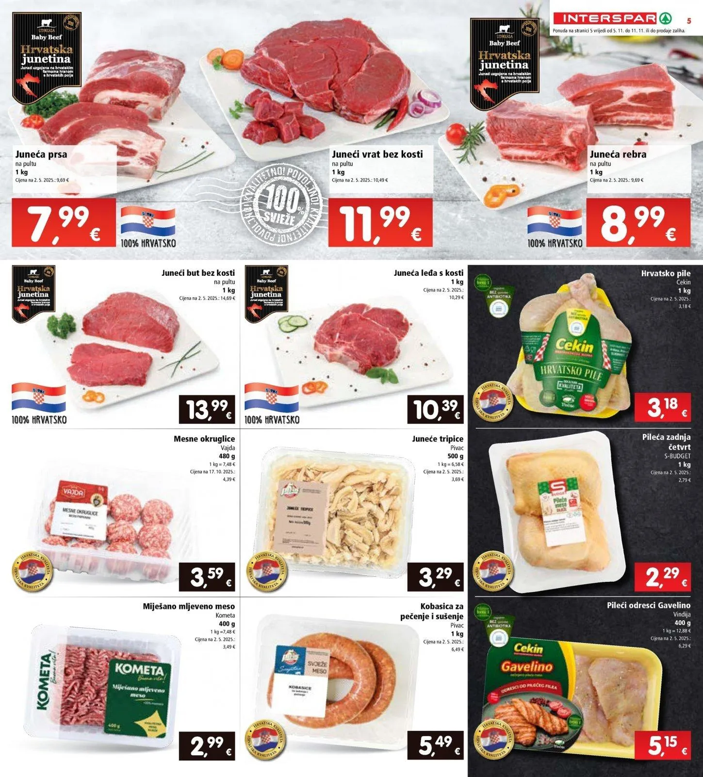 Katalog Interspar katalog do 11.11.2025 od 5. studenoga do 11. studenoga 2025. - Pregled Stranica 5