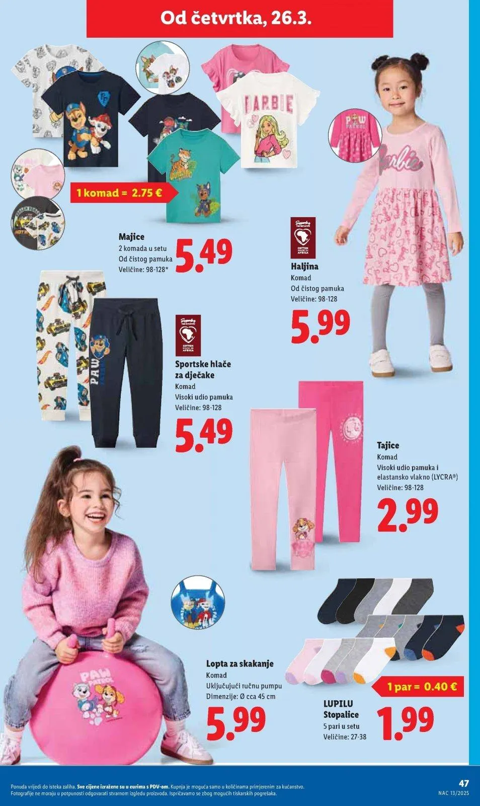 Katalog Lidl katalog do 29.03.2026 od 19. ožujka do 29. ožujka 2026. - Pregled Stranica 47