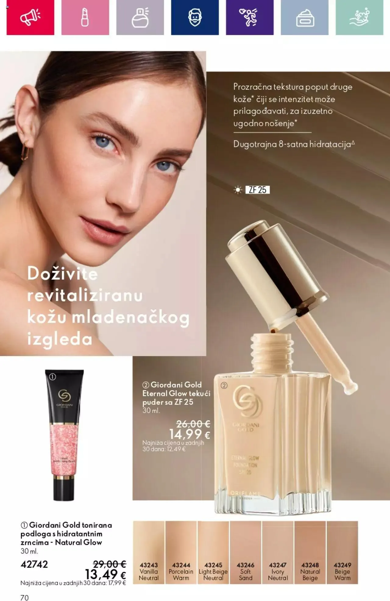 Katalog Katalog Oriflame 2/2024 od 17. siječnja do 14. veljače 2024. - Pregled Stranica 70