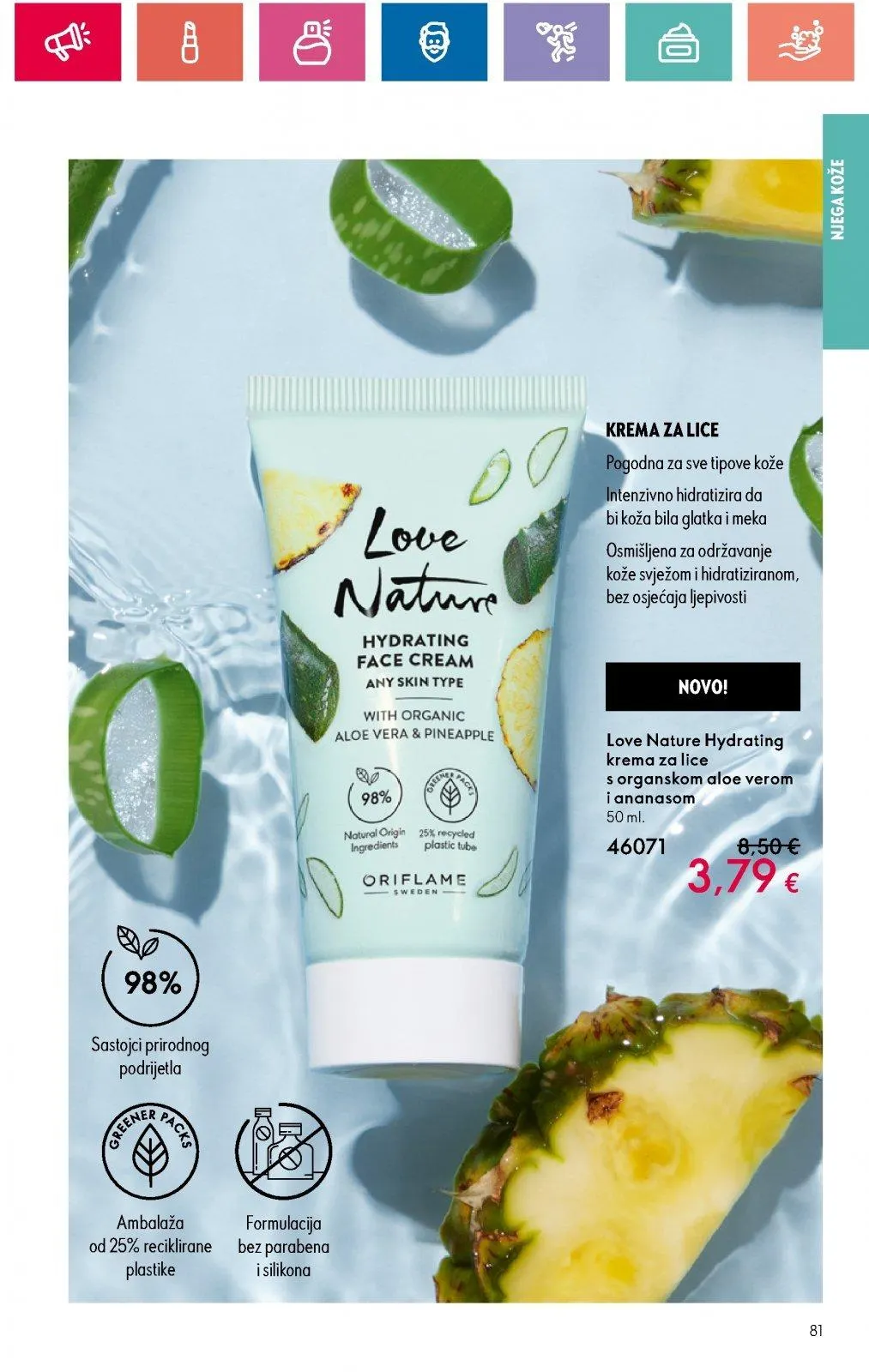 Katalog Oriflame katalog do 11.09.2024 od 29. kolovoza do 11. rujna 2024. - Pregled Stranica 81