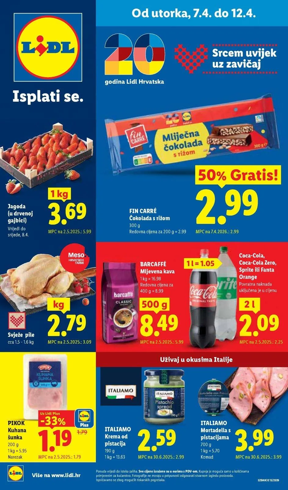 Katalog Lidl katalog do 12.04.2026 od 2. travnja do 12. travnja 2026. - Pregled Stranica 1