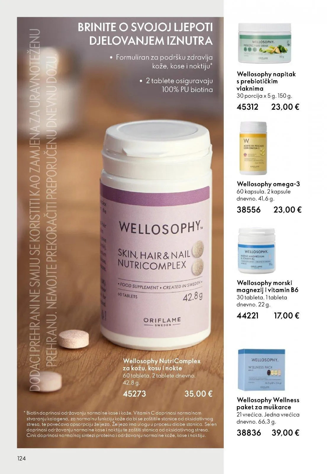 Katalog Oriflame katalog do 02.06.2026 od 13. svibnja do 2. lipnja 2026. - Pregled Stranica 124