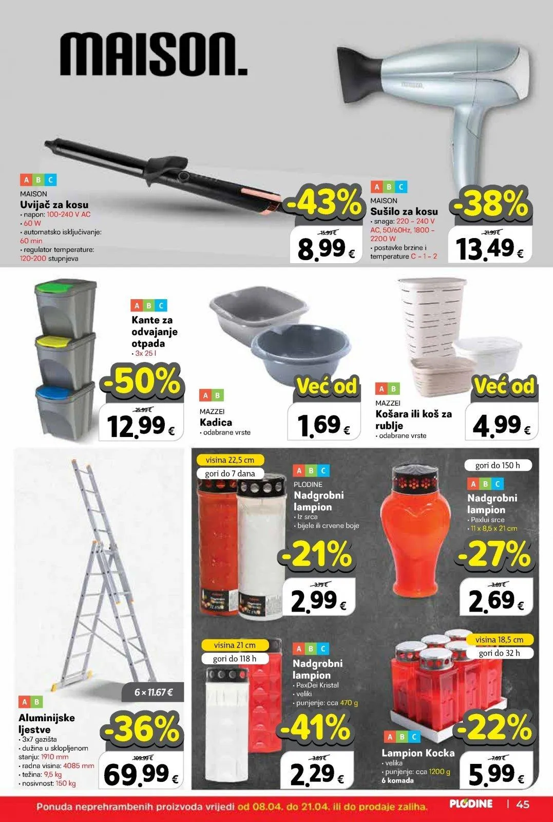 Katalog Plodine katalog do 14.04.2026 od 8. travnja do 14. travnja 2026. - Pregled Stranica 45