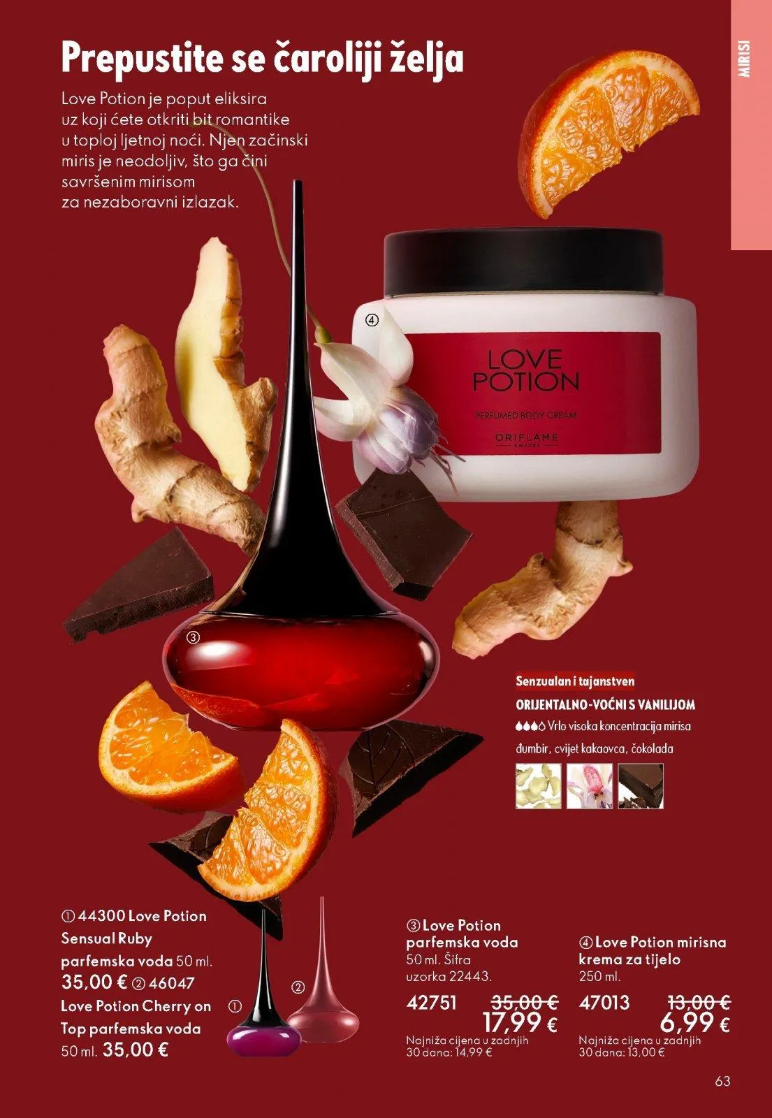 Katalog Oriflame katalog do 16.11.2025 od 31. listopada do 16. studenoga 2025. - Pregled Stranica 63