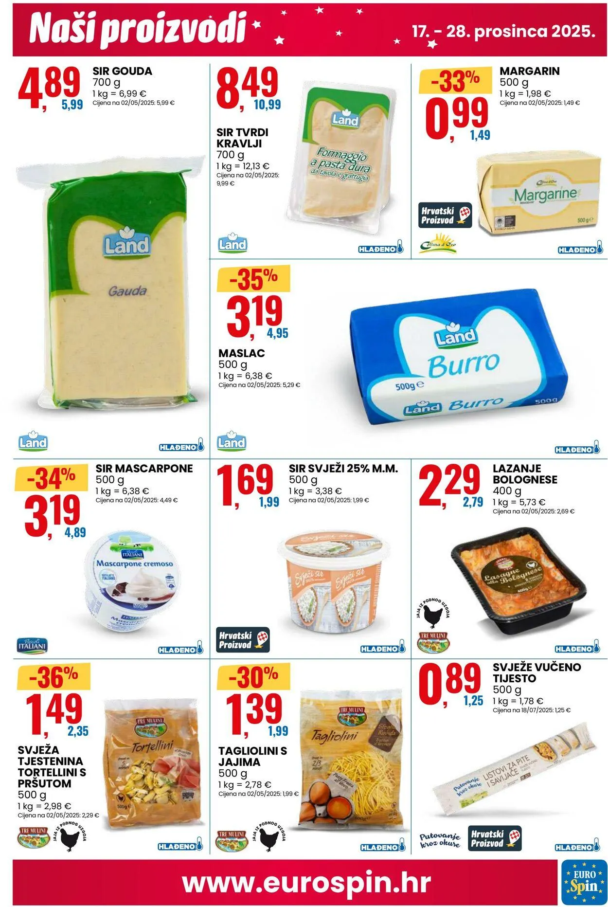 Katalog Eurospin od 17. prosinca do 28. prosinca 2025. - Pregled Stranica 3