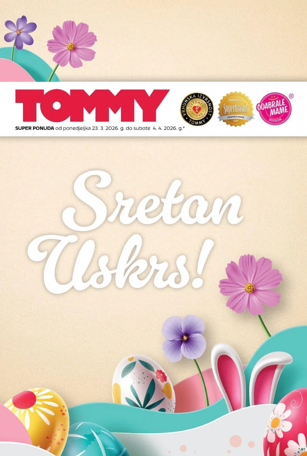 Katalog Tommy katalog do 04.04.2026 od 26. ožujka do 4. travnja 2026. - Pregled Stranica 1