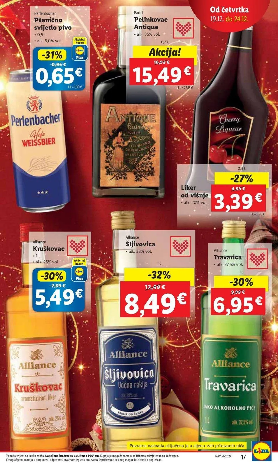 Katalog Lidl katalog do 24.12.2024 od 20. prosinca do 24. prosinca 2024. - Pregled Stranica 17