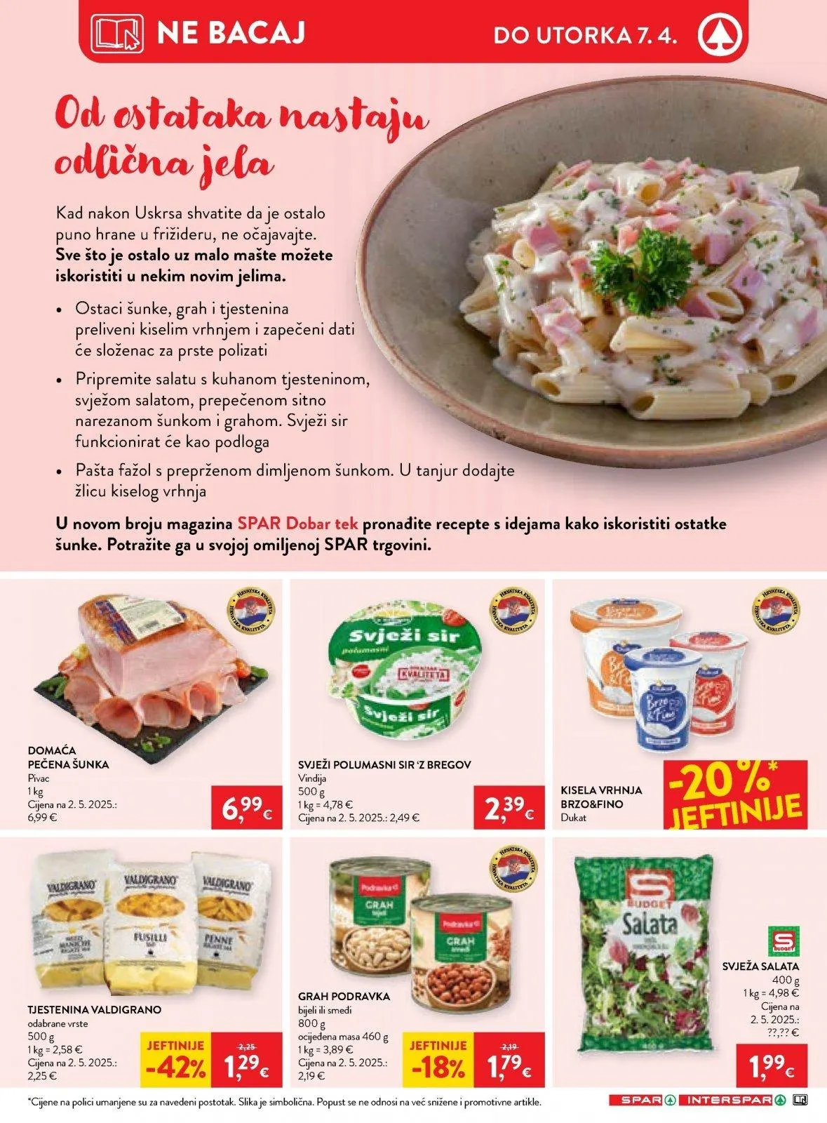 Katalog Interspar katalog do 07.04.2026 od 2. travnja do 7. travnja 2026. - Pregled Stranica 14