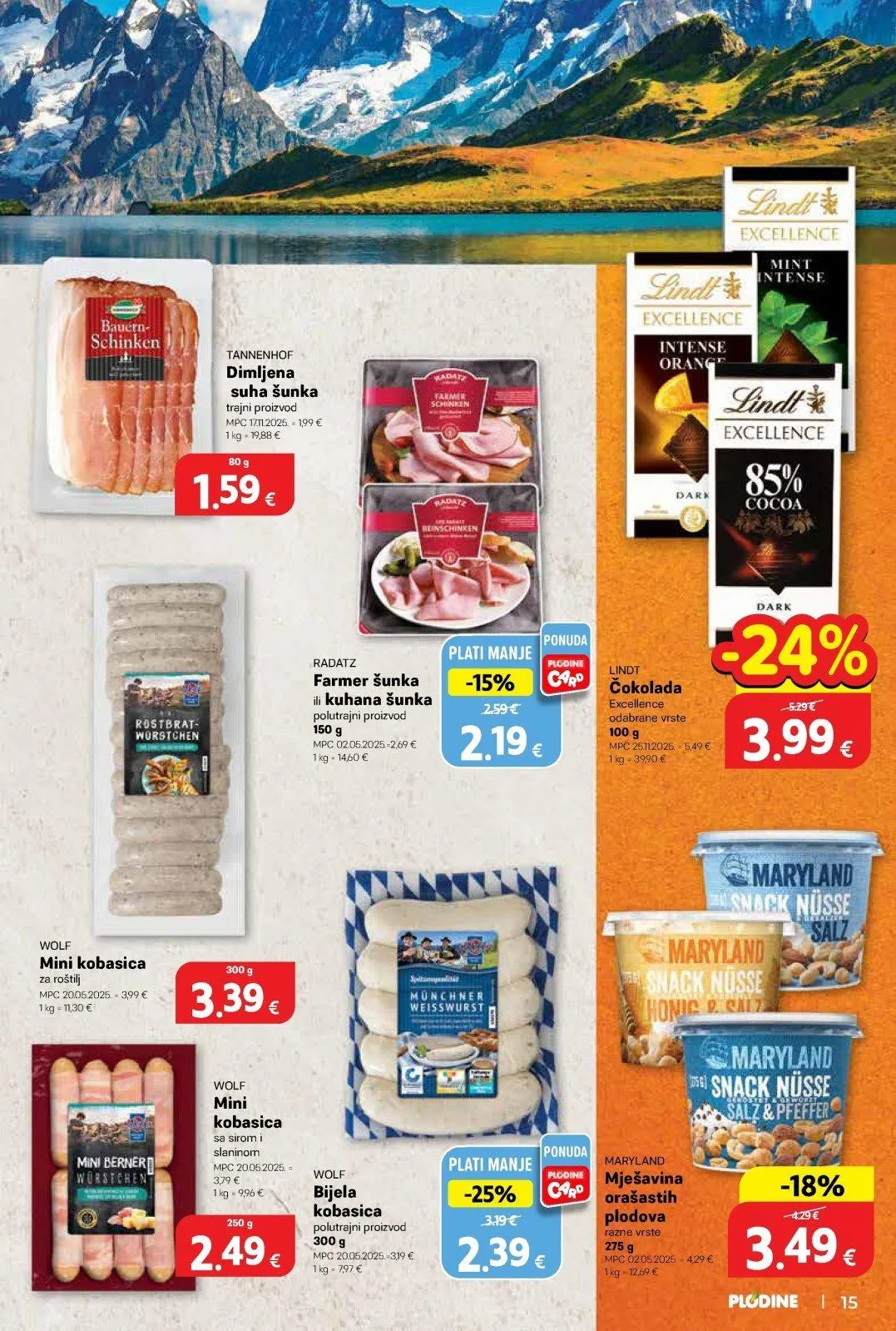 Katalog Plodine katalog do 19.05.2026 od 13. svibnja do 19. svibnja 2026. - Pregled Stranica 15