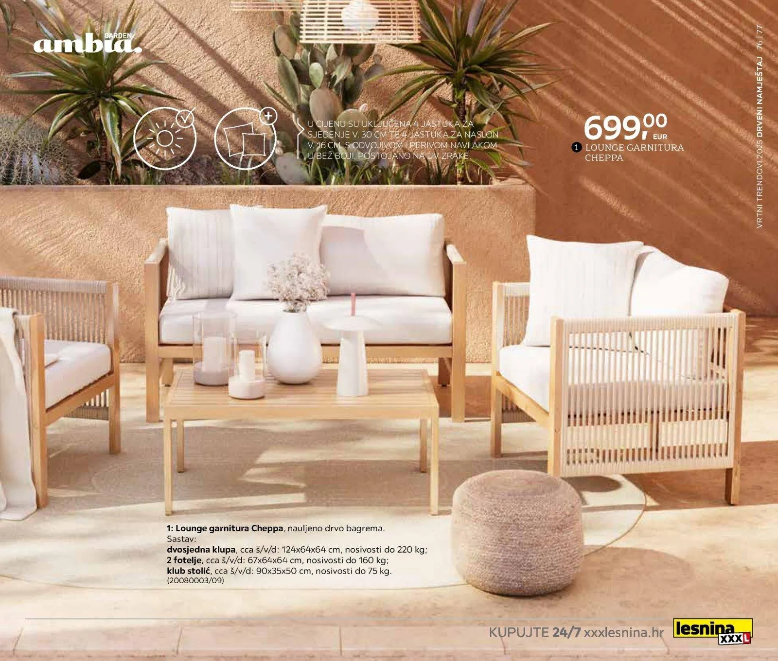 Katalog Lesnina katalog do 31.10.2025 od 28. listopada do 31. listopada 2025. - Pregled Stranica 77