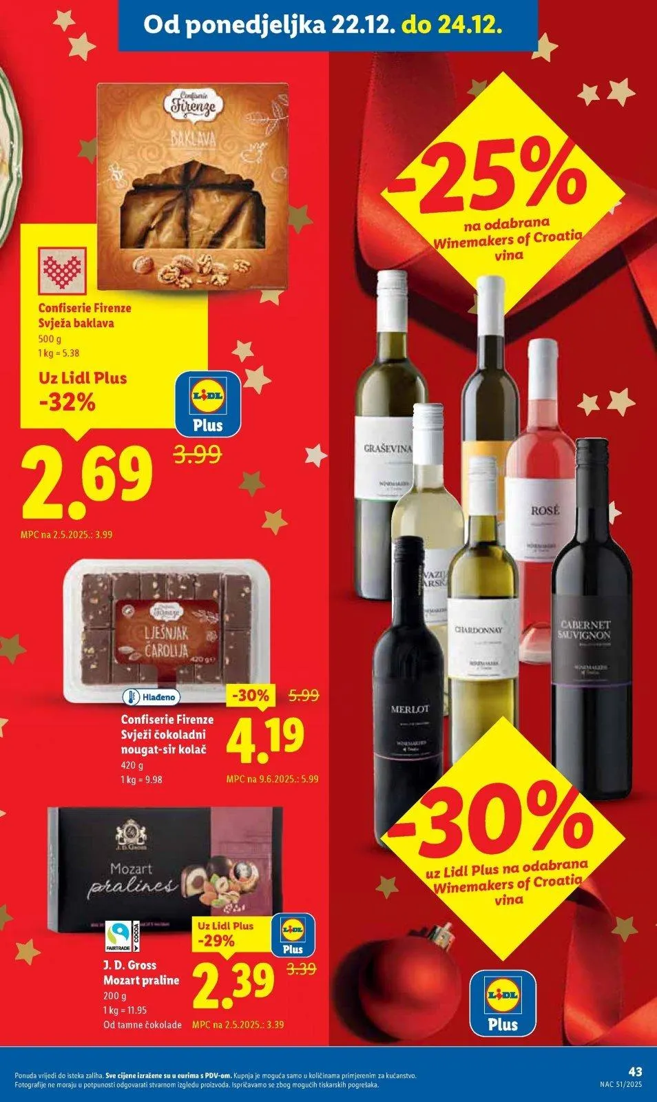 Katalog Lidl katalog do 24.12.2025 od 18. prosinca do 24. prosinca 2025. - Pregled Stranica 43
