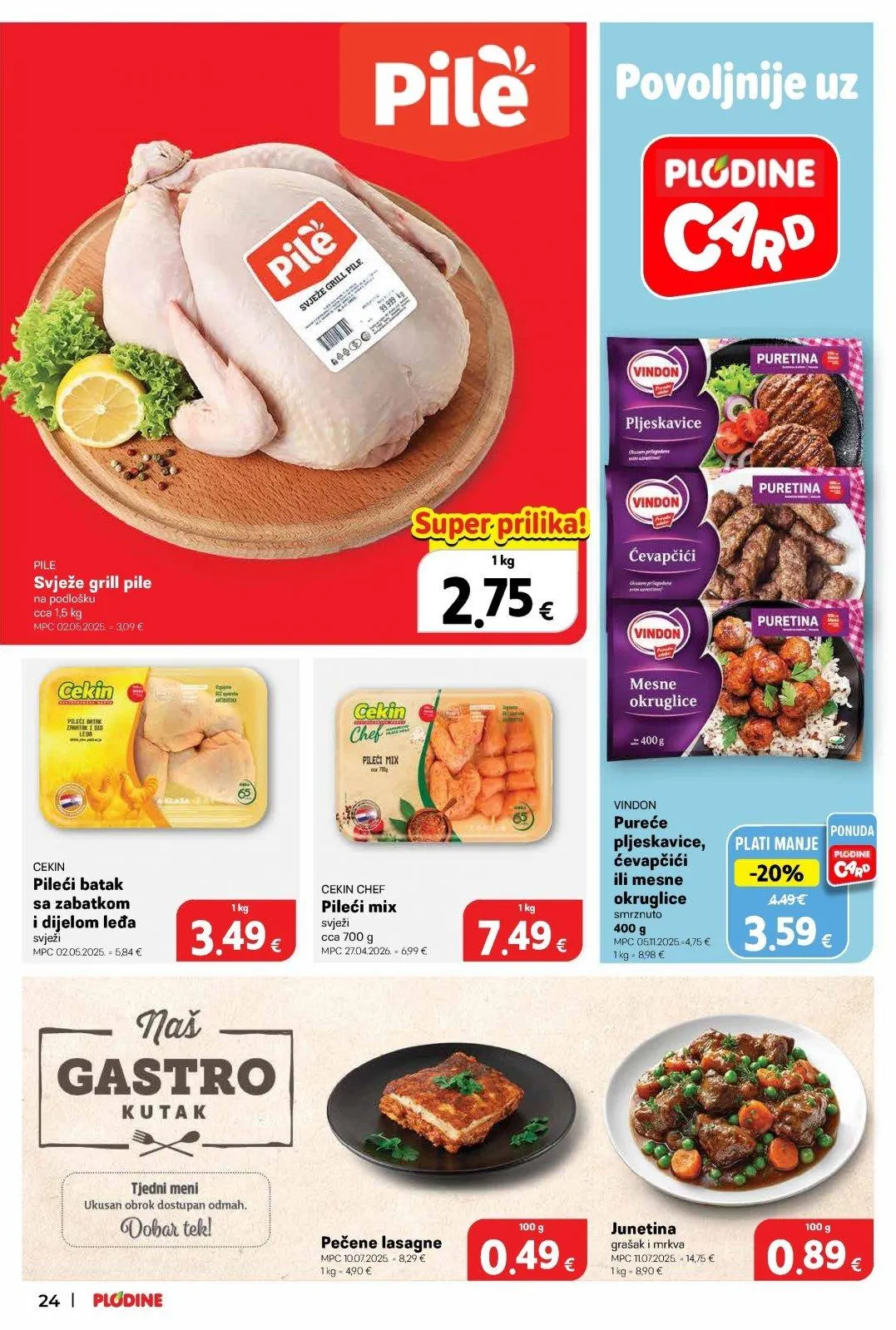 Katalog Plodine katalog do 05.05.2026 od 29. travnja do 5. svibnja 2026. - Pregled Stranica 24