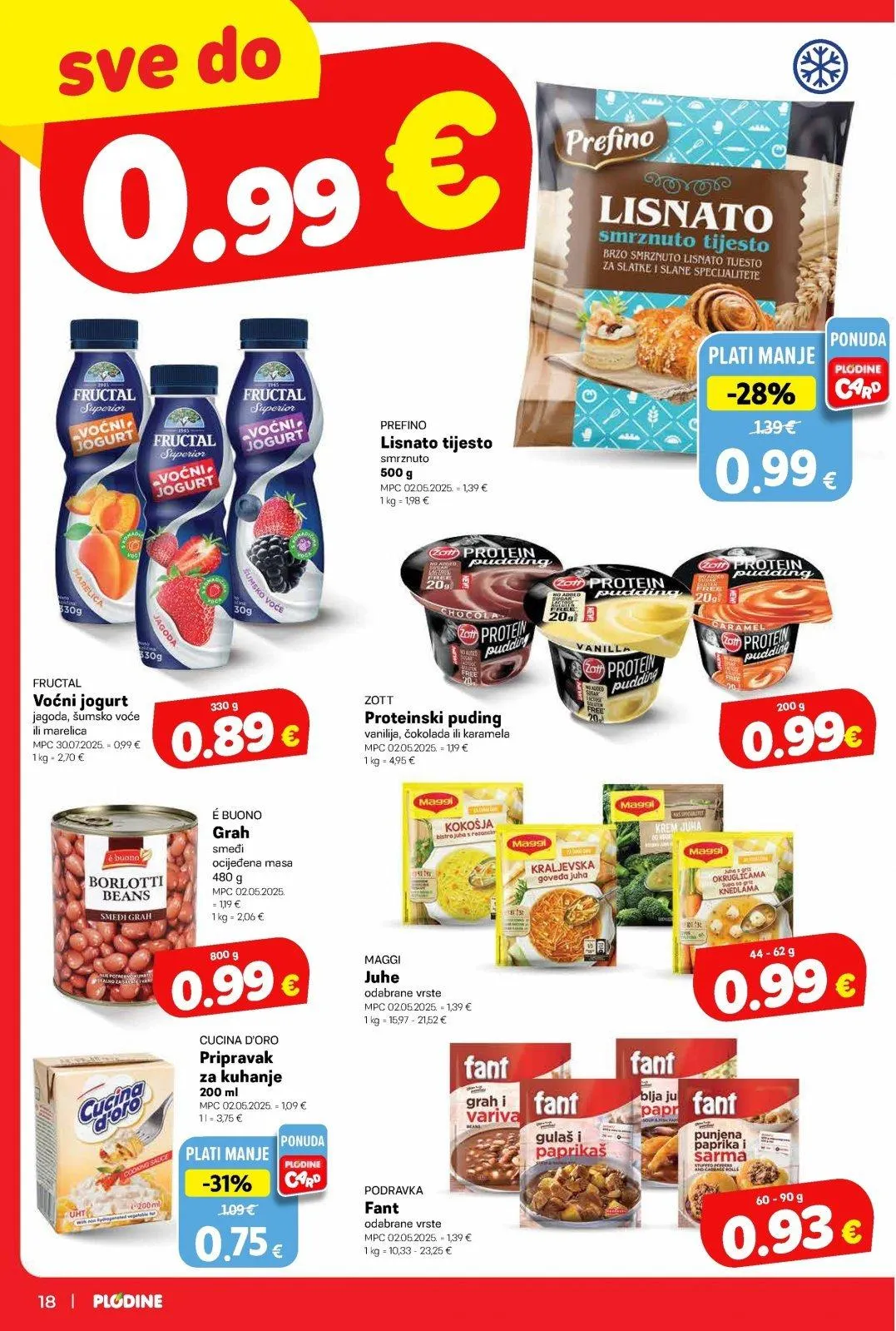 Katalog Plodine katalog do 23.06.2026 od 17. lipnja do 23. lipnja 2026. - Pregled Stranica 18