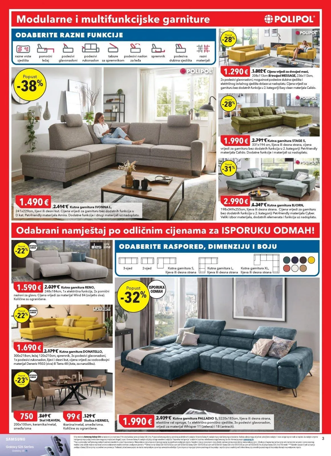 Katalog Harvey Norman katalog do 18.03.2026 od 6. ožujka do 18. ožujka 2026. - Pregled Stranica 3