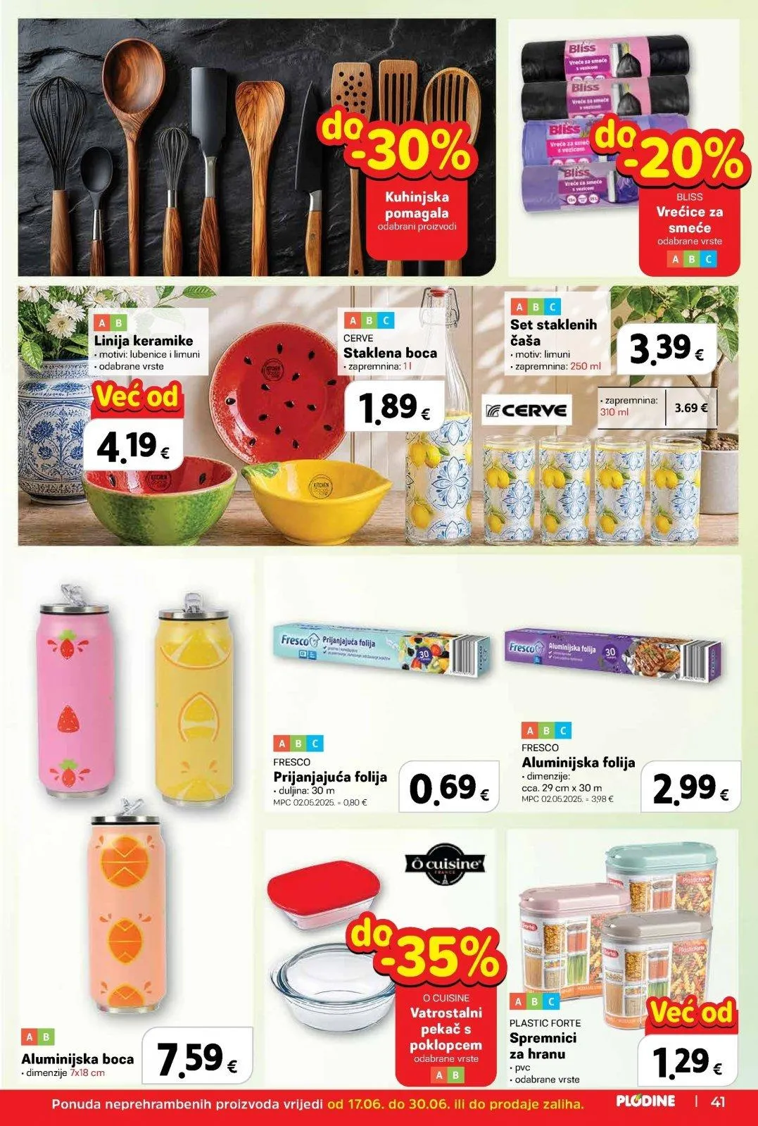 Katalog Plodine katalog do 23.06.2026 od 17. lipnja do 23. lipnja 2026. - Pregled Stranica 41