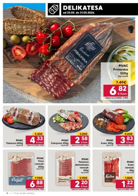 Katalog Pivac katalog do 31.05.2026 od 27. svibnja do 31. svibnja 2026. - Pregled Stranica 2