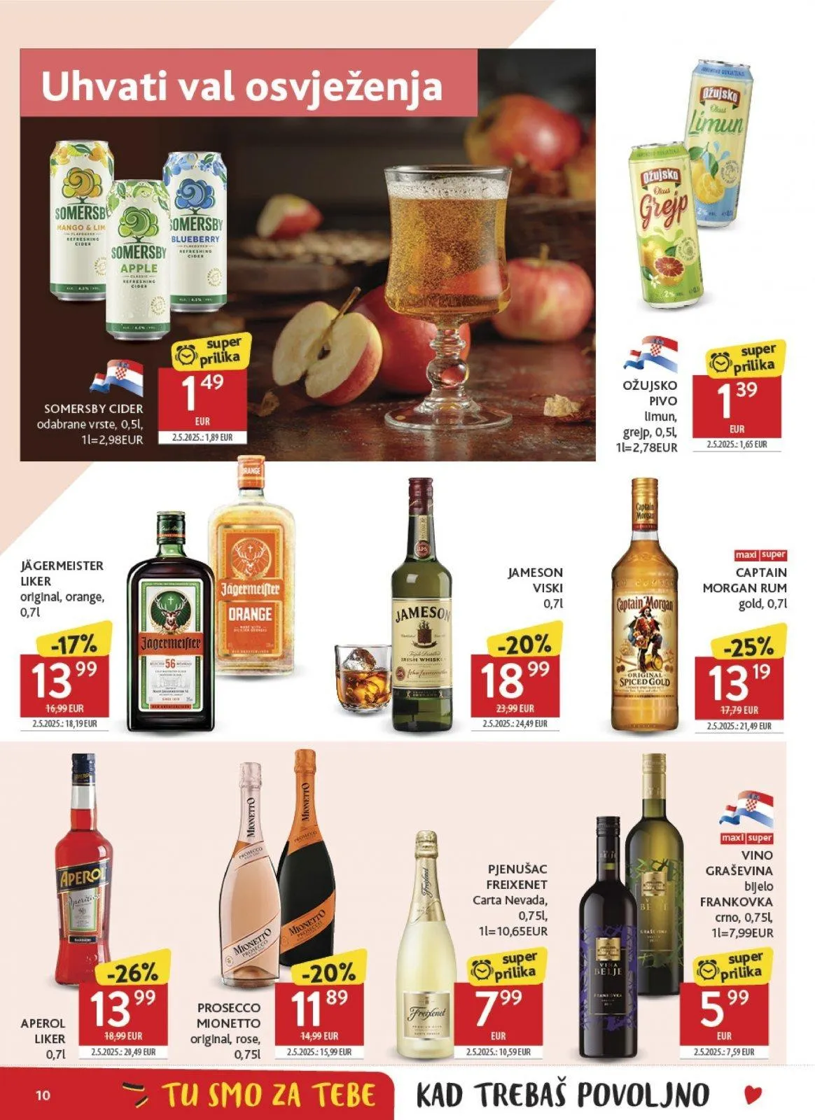 Katalog Konzum katalog do 26.05.2026 od 20. svibnja do 26. svibnja 2026. - Pregled Stranica 10