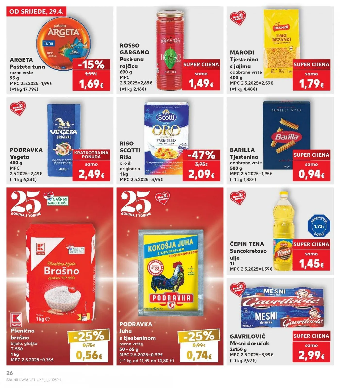 Katalog Kaufland katalog do 05.05.2026 od 29. travnja do 5. svibnja 2026. - Pregled Stranica 25