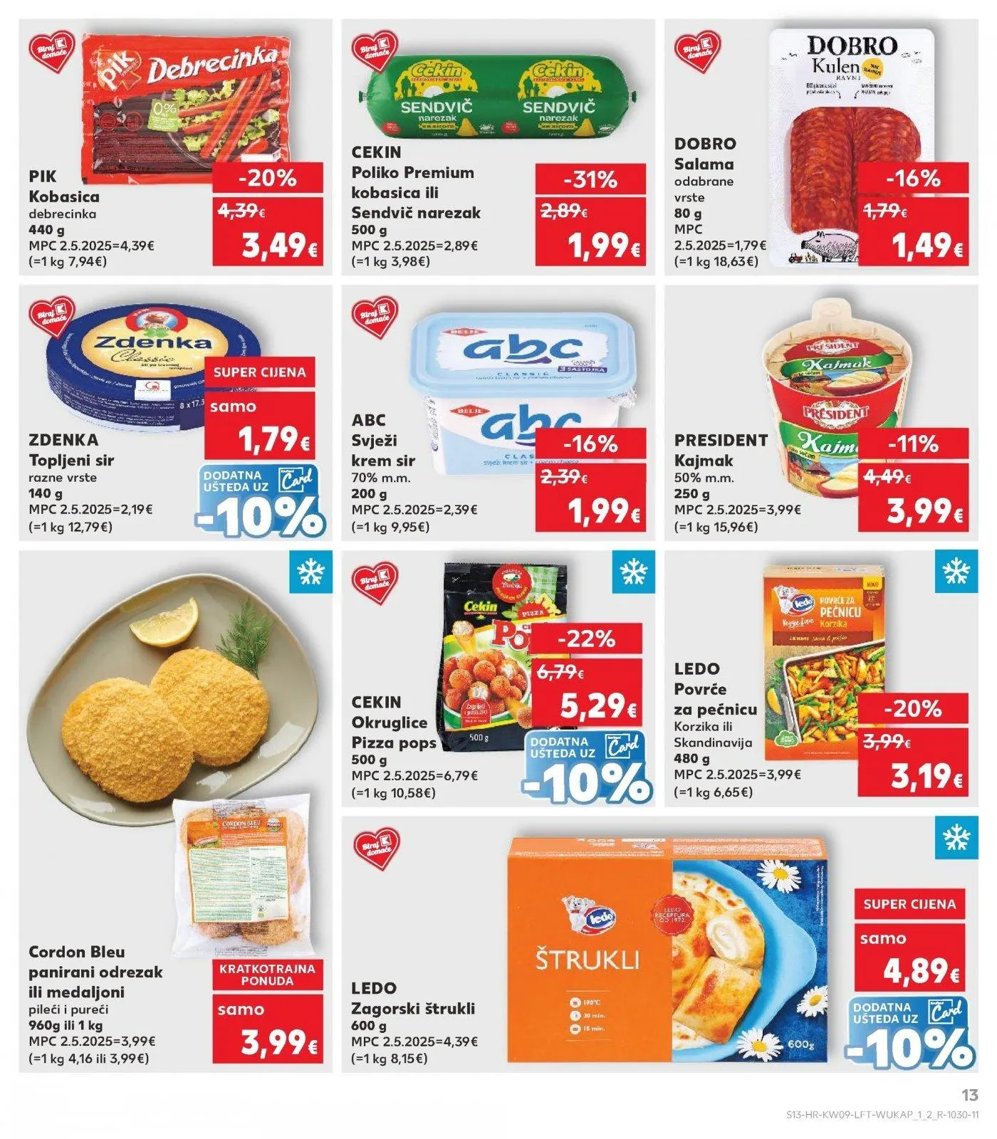 Katalog Kaufland katalog do 03.03.2026 od 25. veljače do 3. ožujka 2026. - Pregled Stranica 13