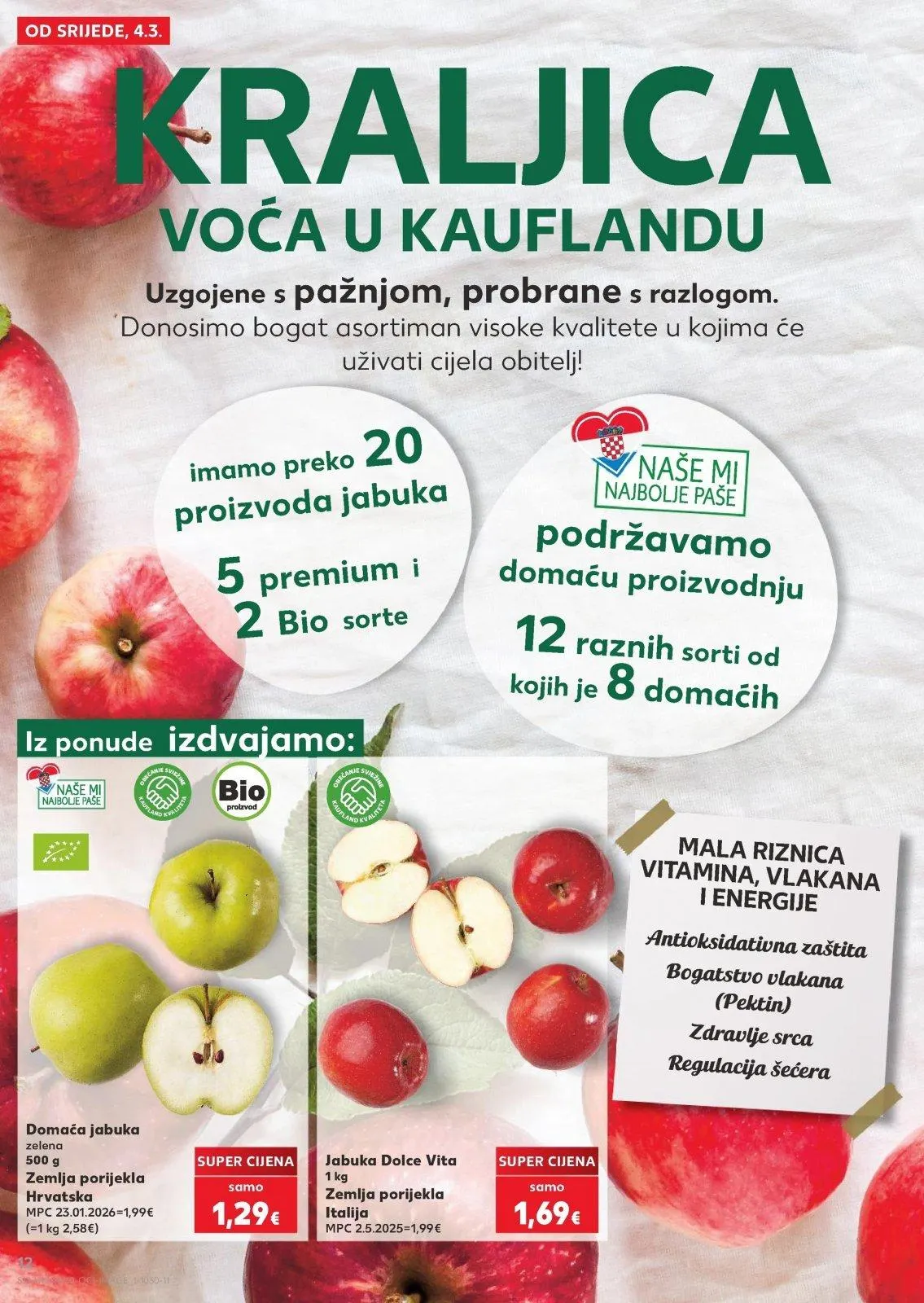 Katalog Kaufland katalog do 10.03.2026 od 5. ožujka do 10. ožujka 2026. - Pregled Stranica 12