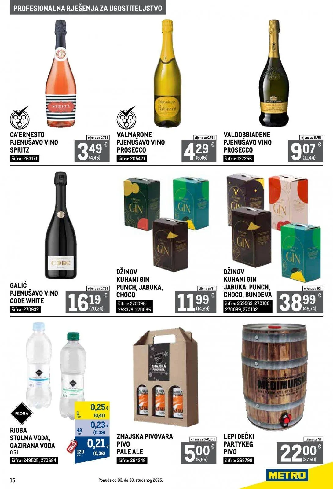 Katalog Metro katalog do 30.11.2025 od 6. studenoga do 30. studenoga 2025. - Pregled Stranica 16