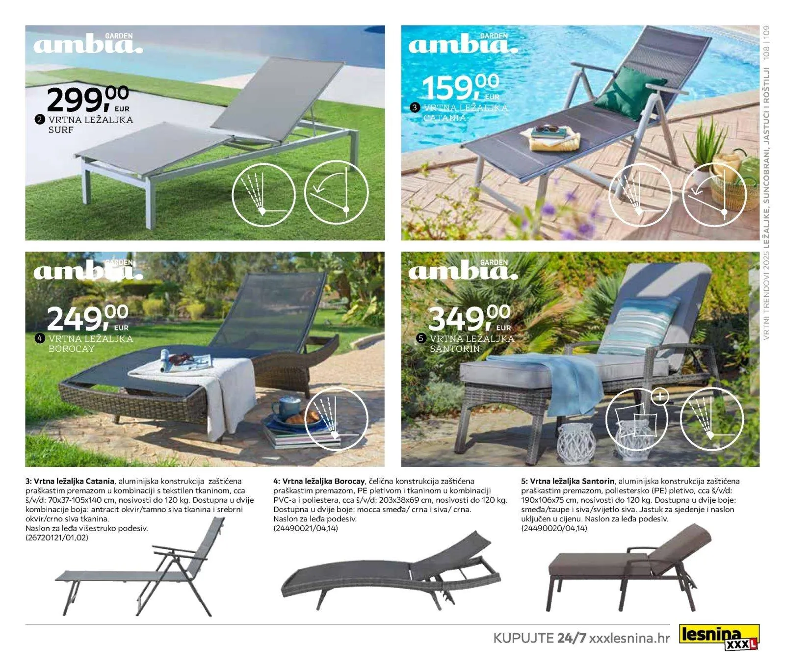 Katalog Lesnina katalog do 31.10.2025 od 28. listopada do 31. listopada 2025. - Pregled Stranica 109