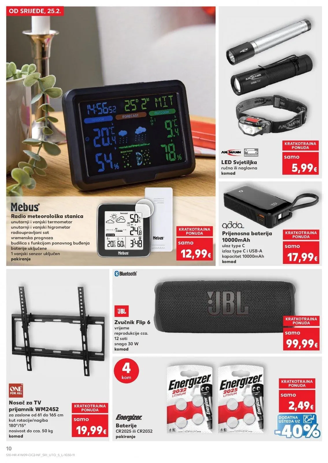 Katalog Kaufland katalog do 03.03.2026 od 25. veljače do 3. ožujka 2026. - Pregled Stranica 10