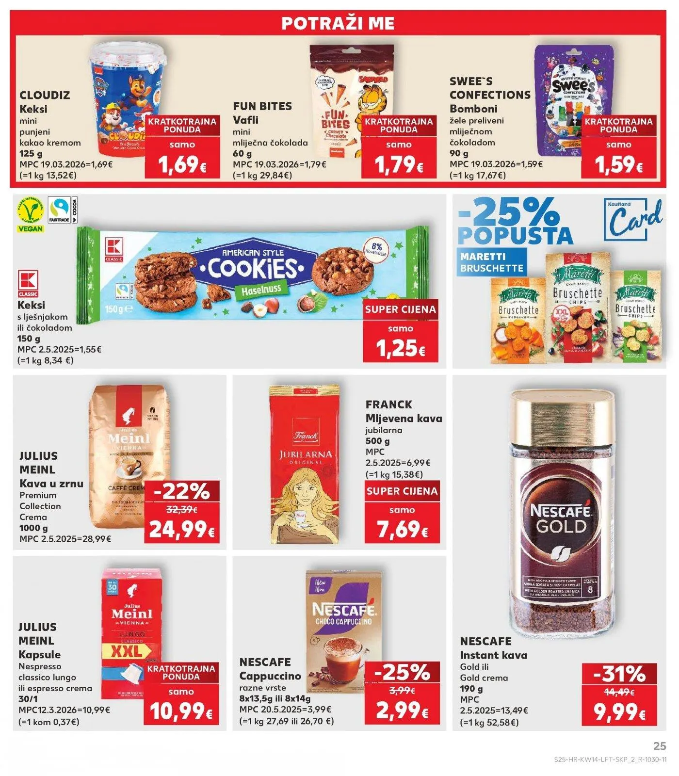 Katalog Kaufland katalog do 07.04.2026 od 1. travnja do 7. travnja 2026. - Pregled Stranica 25