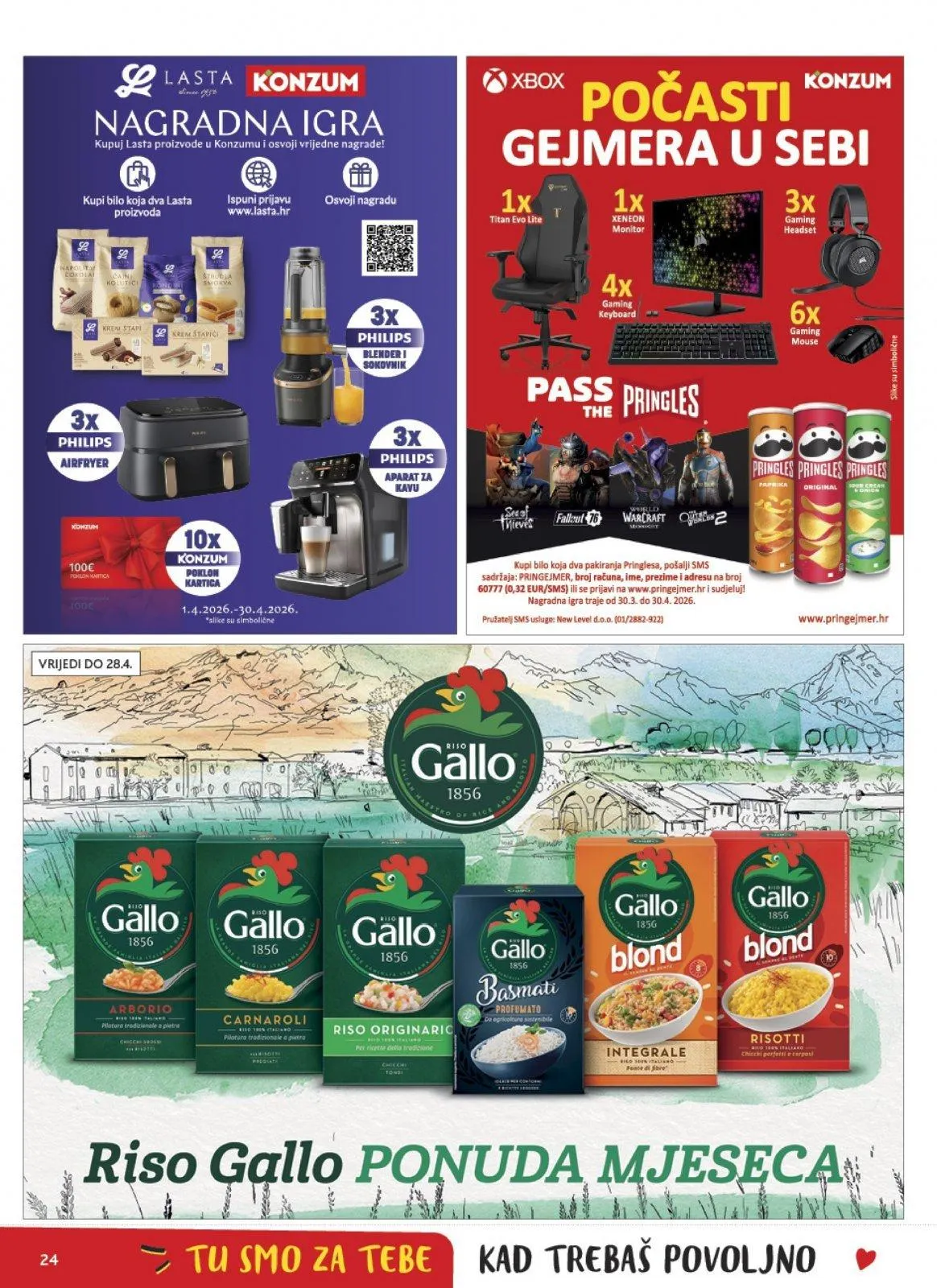 Katalog Konzum katalog do 07.04.2026 od 2. travnja do 7. travnja 2026. - Pregled Stranica 24