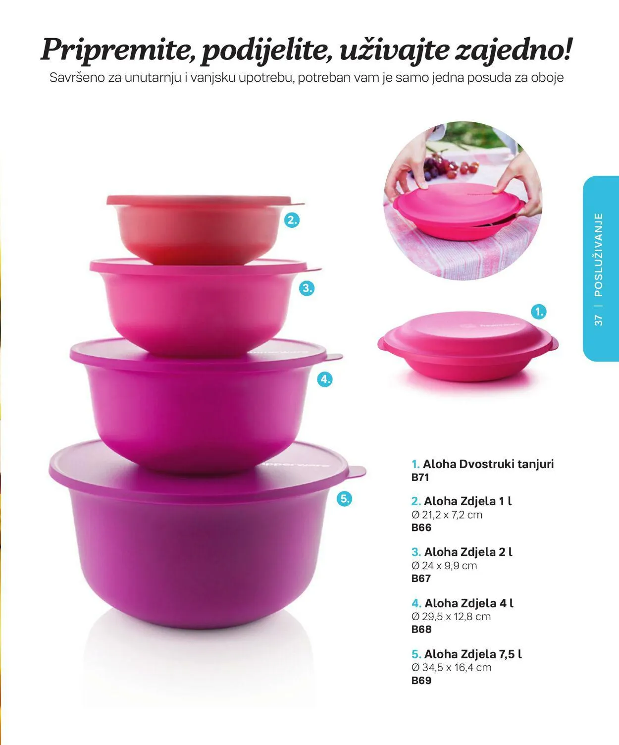 Katalog Tupperware od 1. lipnja do 31. srpnja 2023. - Pregled Stranica 37