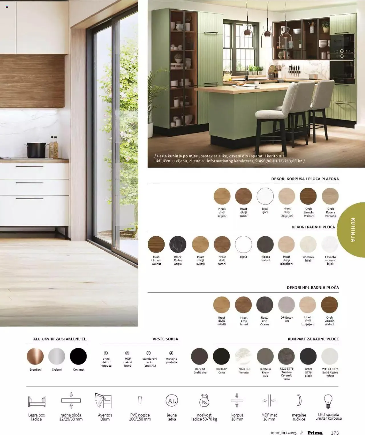 Katalog Katalog interijeri 2023 Prima od 20. veljače do 31. prosinca 2023. - Pregled Stranica 175
