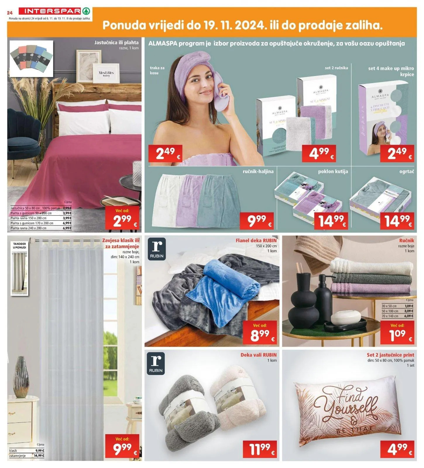 Katalog Interspar katalog do 12.11.2024 od 6. studenoga do 12. studenoga 2024. - Pregled Stranica 24