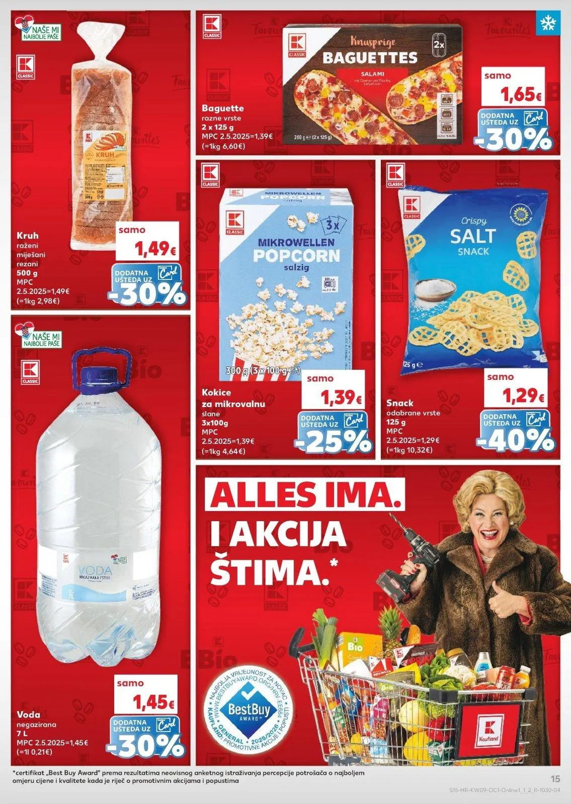 Katalog Kaufland katalog do 03.03.2026 od 25. veljače do 3. ožujka 2026. - Pregled Stranica 15