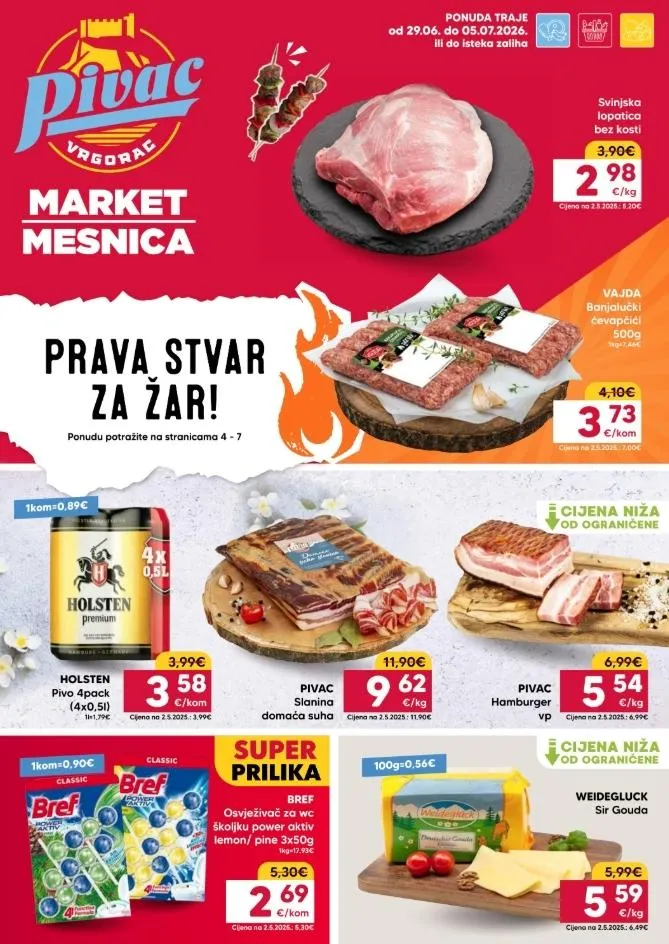 Katalog Pivac katalog do 05.07.2026 od 29. lipnja do 5. srpnja 2026. - Pregled Stranica 1