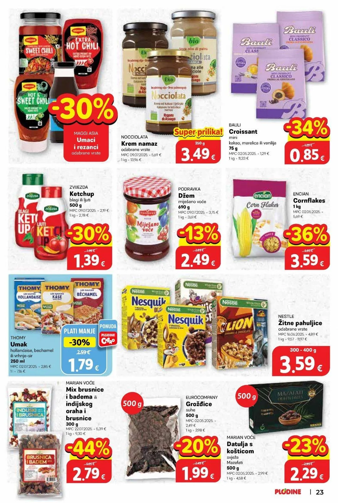 Katalog Plodine katalog do 24.02.2026 od 19. veljače do 24. veljače 2026. - Pregled Stranica 23