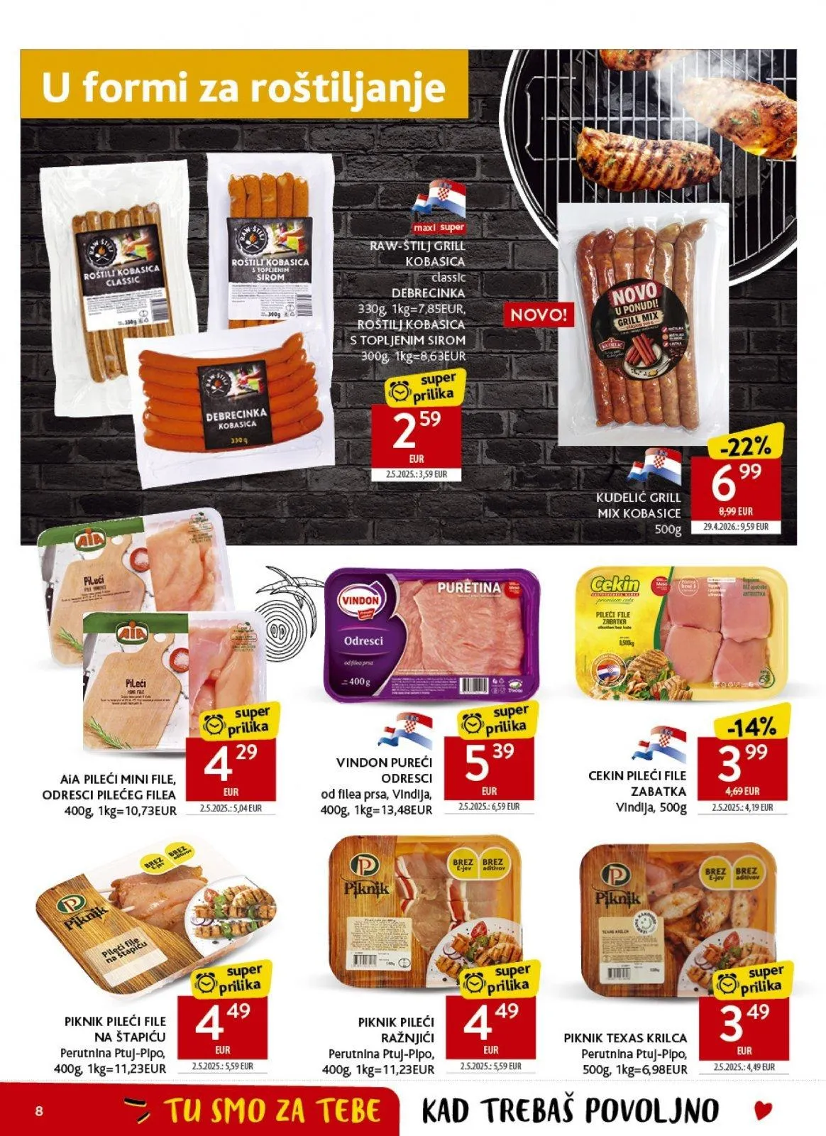Katalog Konzum katalog do 16.06.2026 od 10. lipnja do 16. lipnja 2026. - Pregled Stranica 8