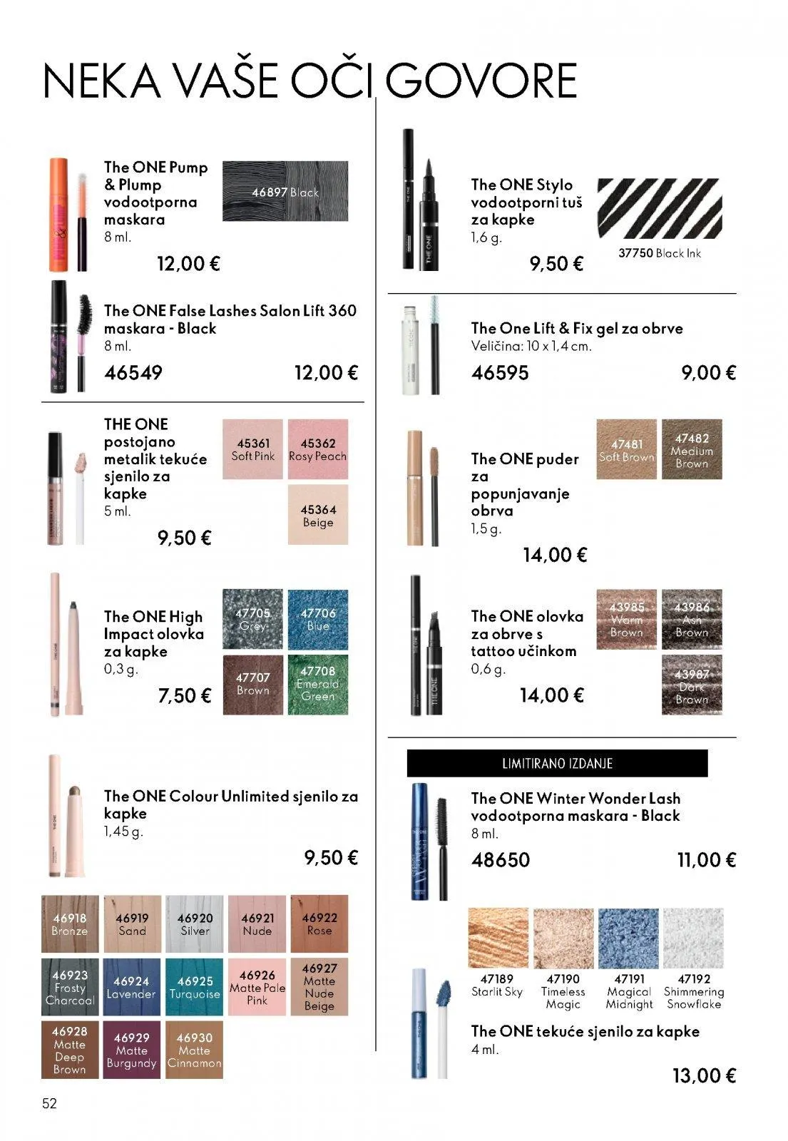 Katalog Oriflame katalog do 10.03.2026 od 21. veljače do 10. ožujka 2026. - Pregled Stranica 52