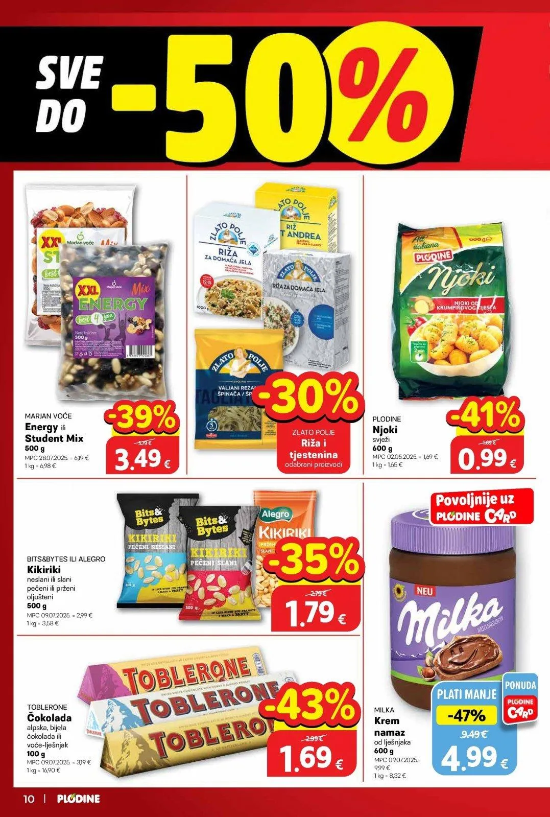 Katalog Plodine katalog do 17.03.2026 od 12. ožujka do 17. ožujka 2026. - Pregled Stranica 10