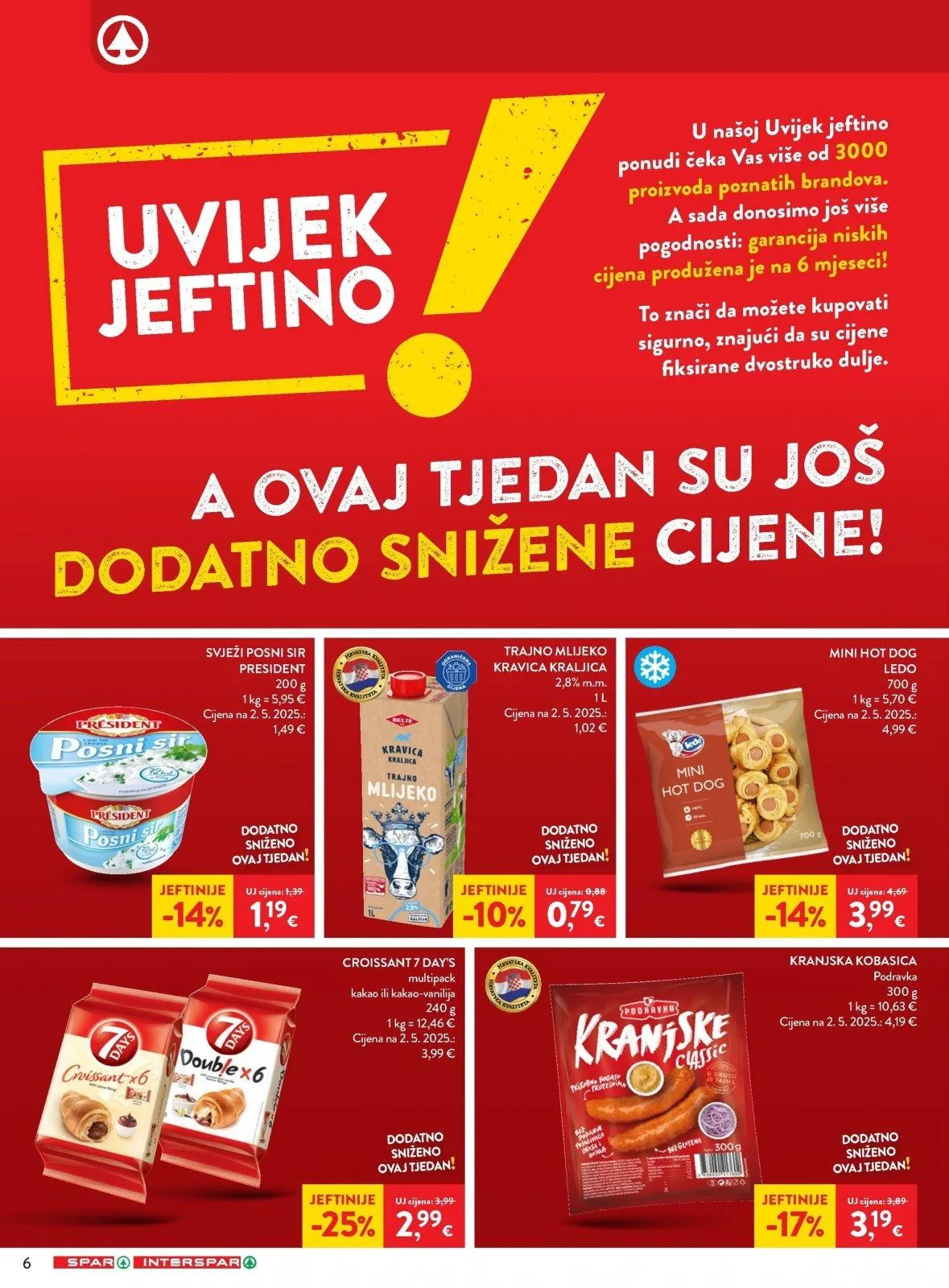 Katalog Interspar katalog do 21.04.2026 od 16. travnja do 21. travnja 2026. - Pregled Stranica 6