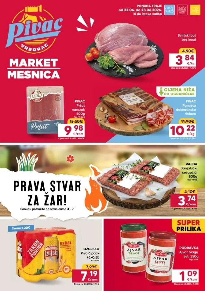Katalog Pivac katalog do 28.06.2026 od 22. lipnja do 28. lipnja 2026. - Pregled Stranica 1