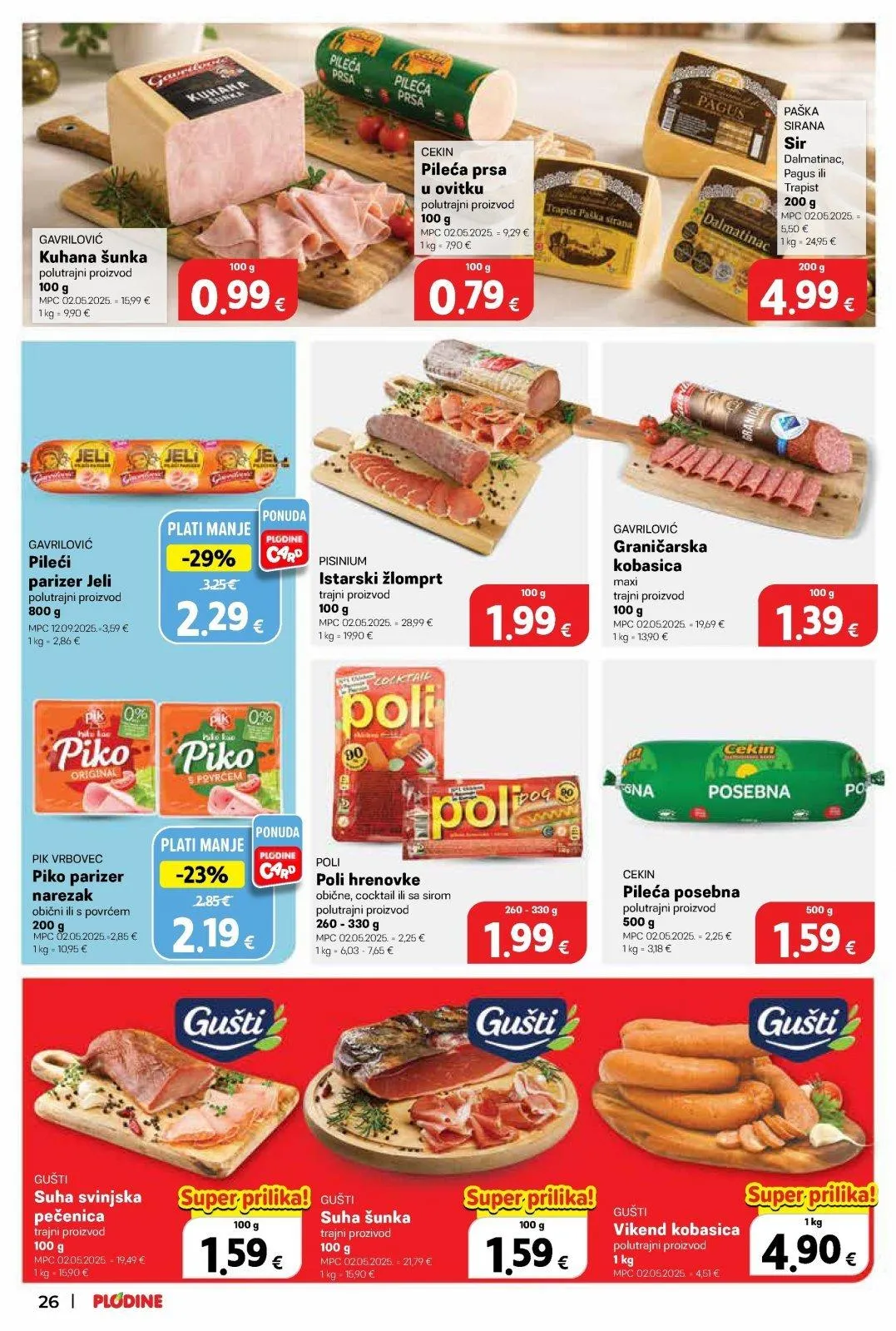Katalog Plodine katalog do 07.07.2026 od 1. srpnja do 7. srpnja 2026. - Pregled Stranica 26