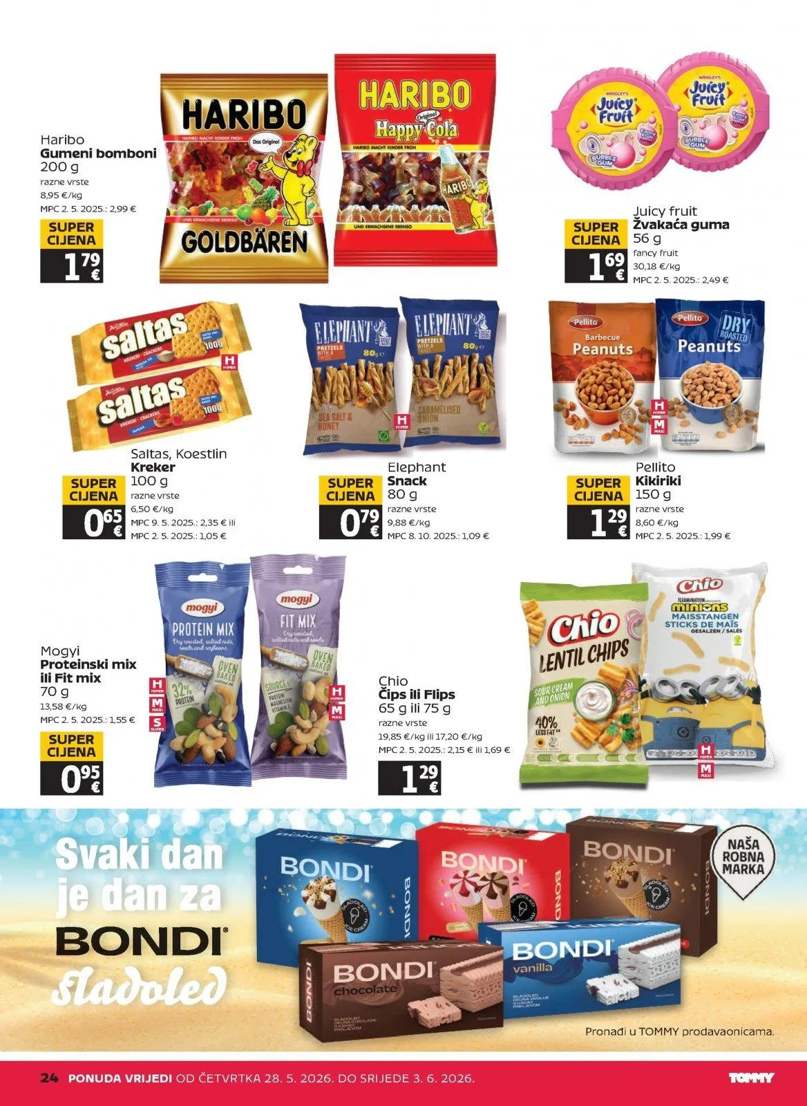 Katalog Tommy katalog do 03.06.2026 od 28. svibnja do 3. lipnja 2026. - Pregled Stranica 24