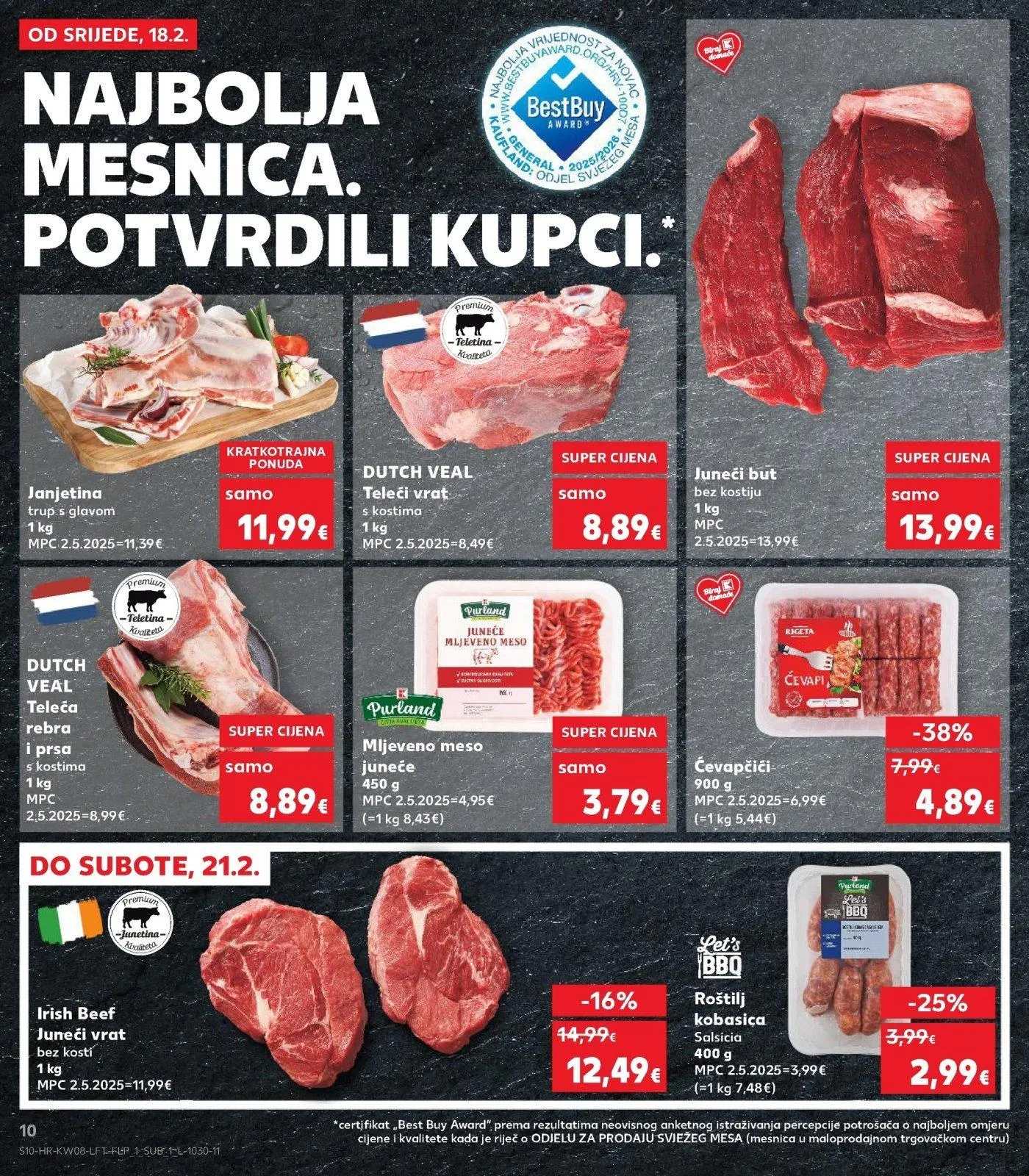 Katalog Kaufland katalog do 24.02.2026 od 19. veljače do 24. veljače 2026. - Pregled Stranica 10