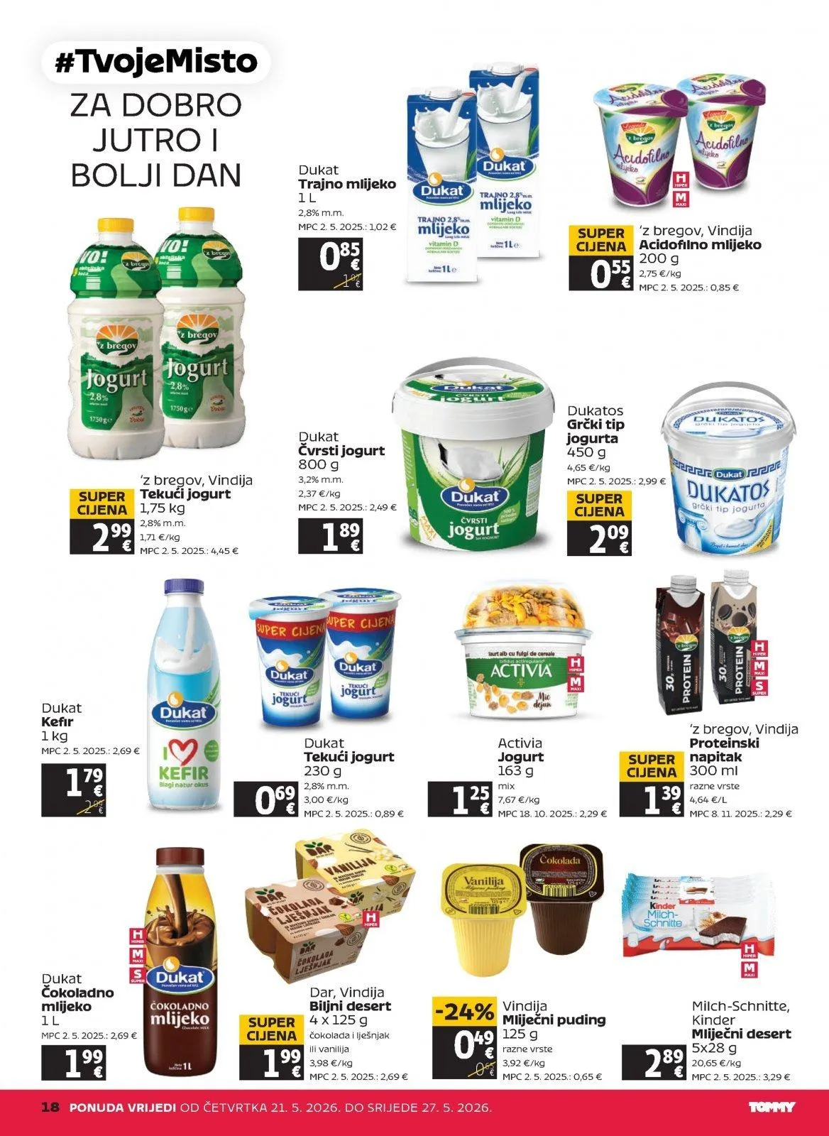 Katalog Tommy katalog do 27.05.2026 od 21. svibnja do 27. svibnja 2026. - Pregled Stranica 18