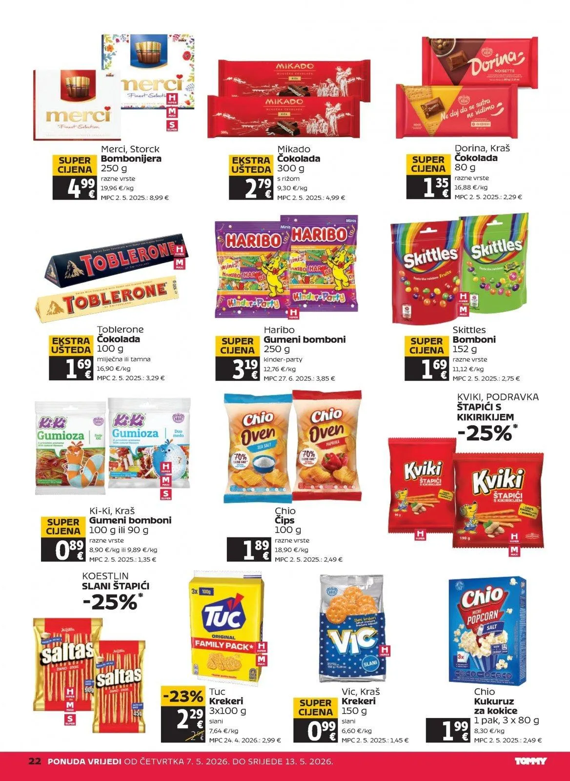 Katalog Tommy katalog do 13.05.2026 od 7. svibnja do 13. svibnja 2026. - Pregled Stranica 22