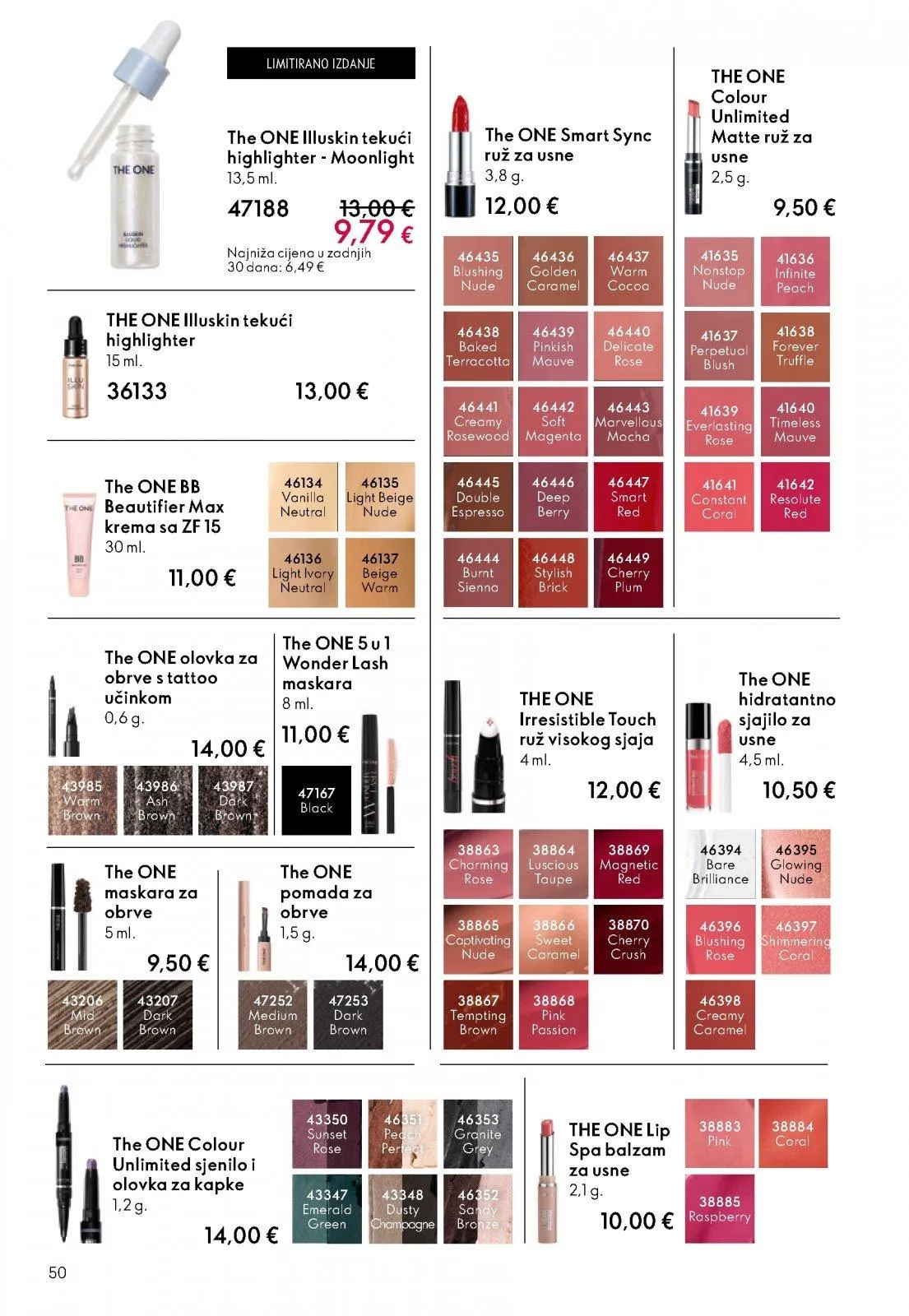 Katalog Oriflame katalog do 12.05.2026 od 22. travnja do 12. svibnja 2026. - Pregled Stranica 50