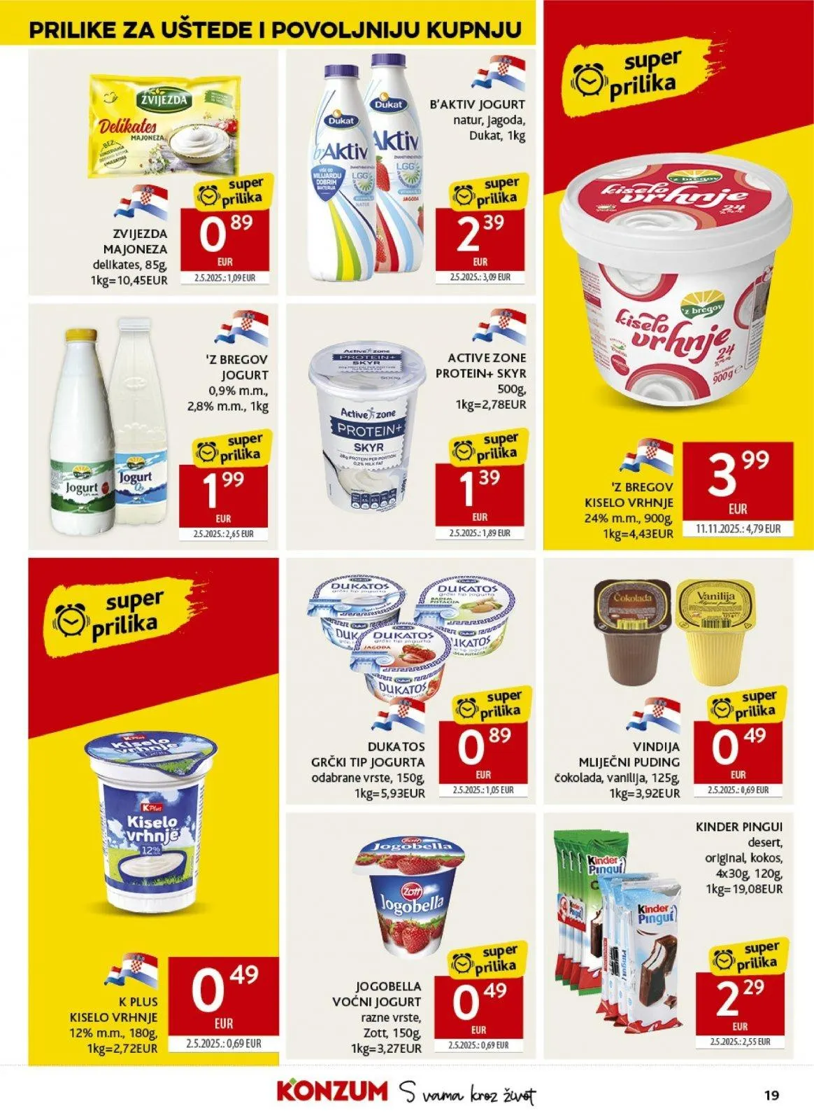 Katalog Konzum katalog do 28.04.2026 od 22. travnja do 28. travnja 2026. - Pregled Stranica 19