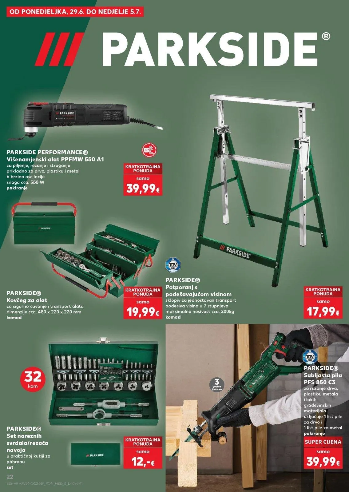 Katalog Kaufland katalog do 30.06.2026 od 25. lipnja do 30. lipnja 2026. - Pregled Stranica 22