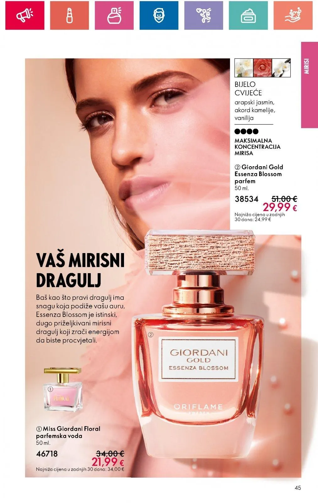 Katalog Oriflame katalog do 11.09.2024 od 29. kolovoza do 11. rujna 2024. - Pregled Stranica 45