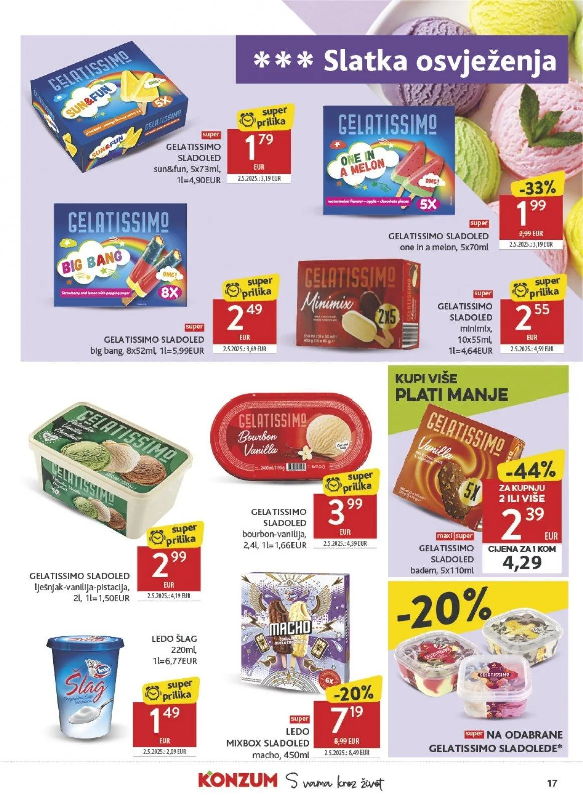 Katalog Konzum katalog do 30.06.2026 od 26. lipnja do 30. lipnja 2026. - Pregled Stranica 17
